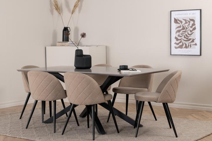 Actual product image Venture Home Piazza, Velvet (MDF)