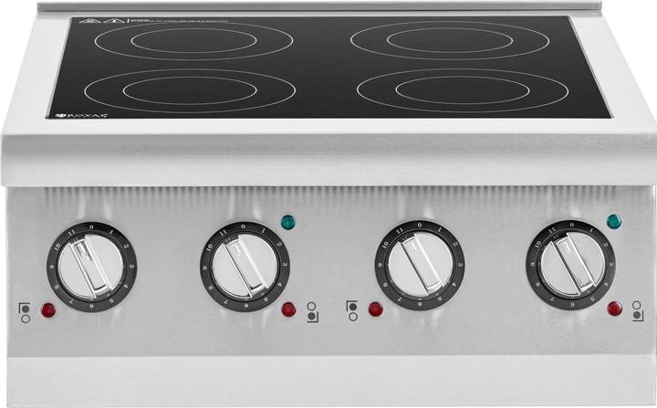 Produktbild Royal Catering Induktionsplatte tragbare Kochplatte Induktion 4 Platten Ø 12 - 26 cm tragbar