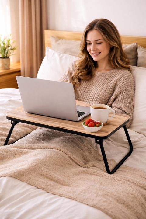 Produktbild Mojawo Betttisch Frühstückstablett Serviertablett Laptoptisch Tablettisch