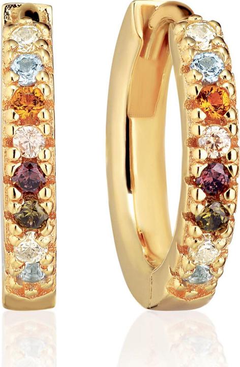 Produktbild Sif Jakobs Ellera SJ-E1066-XCZ(YG) Timeless Cubic Zirconia Rings - Diameter: 1.4 cm (925er Silber)