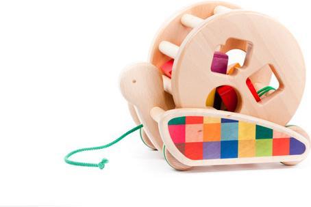 Actual product image Bajo Pull toy snail nature