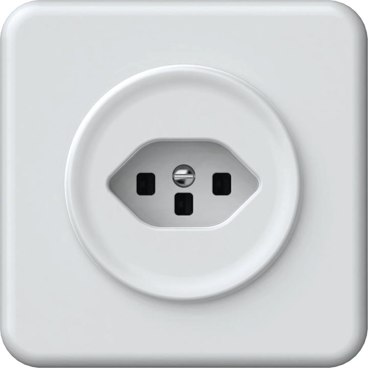 Actual product image Steffen ORIGIN UP-Steckdose 1xT23 (16A/250V) ws