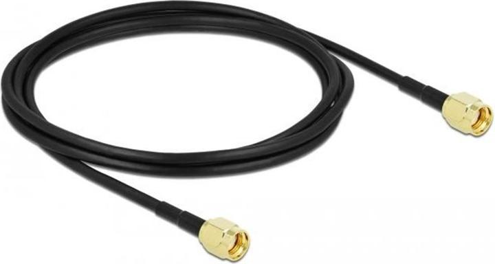 Actual product image Delock Antenna cable RP-SMA male to RP-SMA male LMR/CFD100 2 m low loss (0.99 dB, Antenna cable)