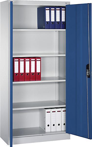 Gentian blue RAL 5010, Light grey RAL 7035