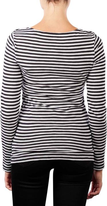 Immagine prodotto Marc O'Polo maglietta a maniche lunghe collo a barca multi/nero (XS)