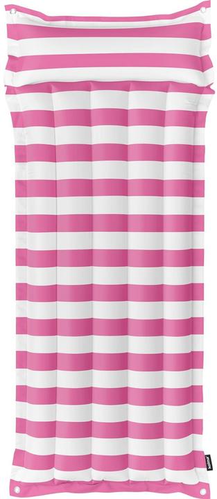 Kolma air mattress Stripy Flamingo/White