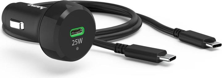 Produktbild Hama Kfz-Ladeset, USB-C, 25 Watt, Schwarz
