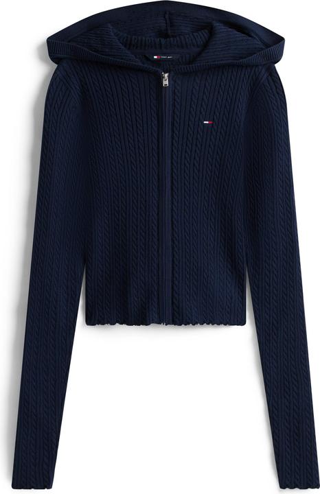 Produktbild Tommy Jeans Cardigan con Cappuccio Essential Rits (L)