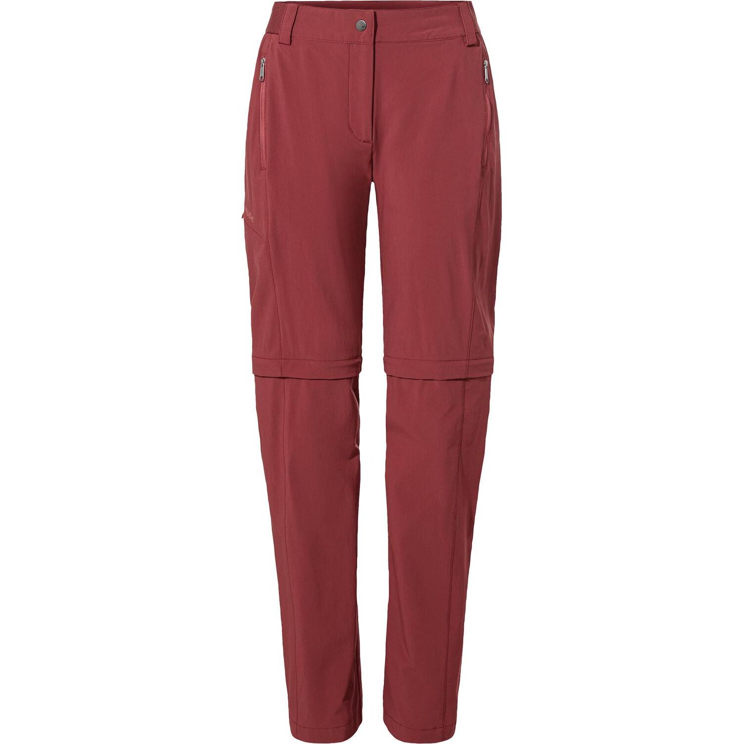 Vaude, Outdoorhose, Farley Stretch ZO T-Zip Pants II (48), Rot, 48