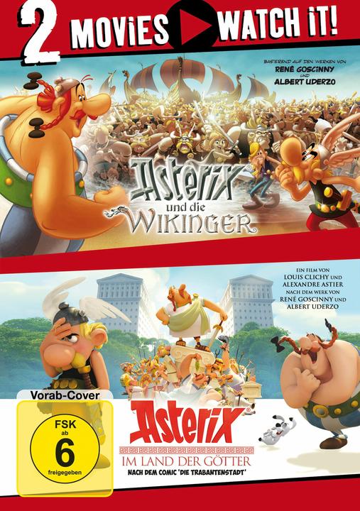 Immagine prodotto 2 film lo guardano: Asterix e i vichinghi Asterix in L (DVD, 2016, Tedesco)