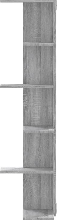 Immagine prodotto vidaXL Scaffale a muro ad angolo (36,5 x 36,5 x 140 cm)