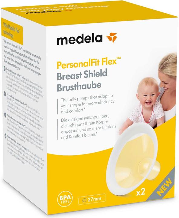 Produktbild Medela PersonalFit Flex, 2 Brusthauben Grösse L (27mm)