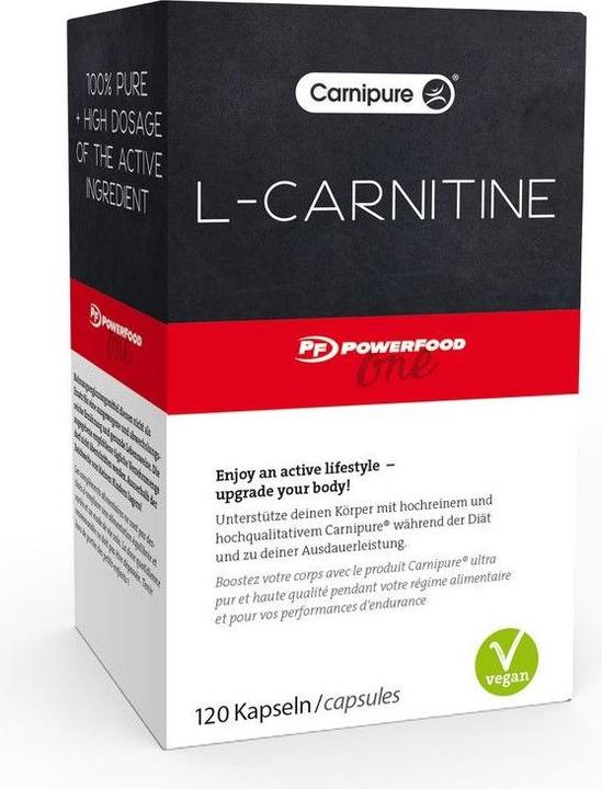 Powerfood L-Carnitine Carnipure (120 pièce(s), Capsules, 150 g)