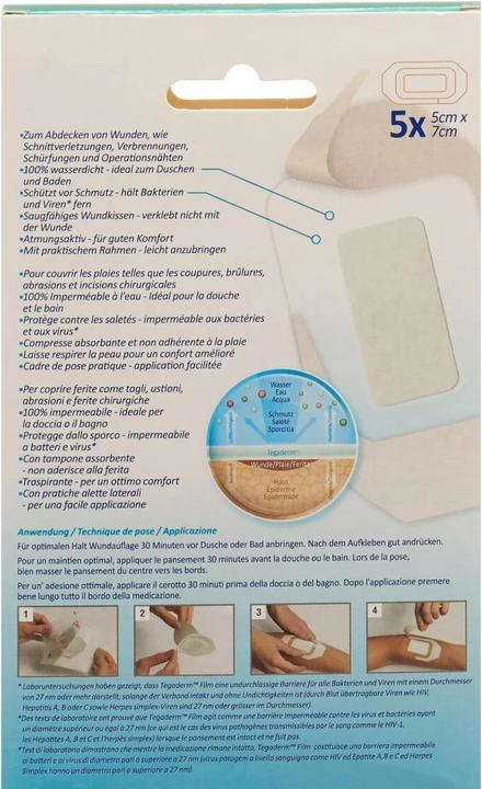 Produktbild 3M Tegaderm+Pad (5 x)