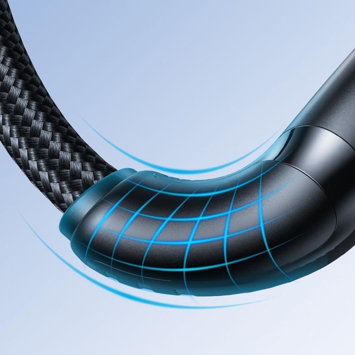 Actual product image Joyroom S-CL020A11 Surpass Series 20W Type-C to Lightning Fast Charging Data Cable 1.2m-Black (1.20 m, USB 2.0, 20 W)
