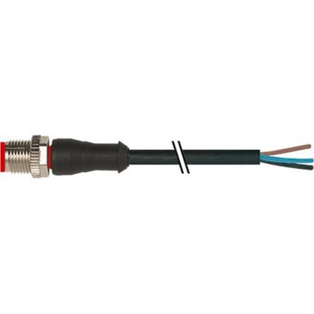 Rs Pro konfektioniertes Sensorkabel 5-adrig, Stecker gerade / offenes Ende, Länge 5m, Elektronikkabel + Stecker
