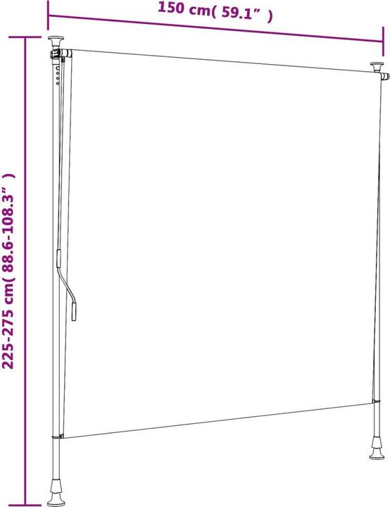Immagine prodotto vidaXL Katalin (150 x 270 cm)