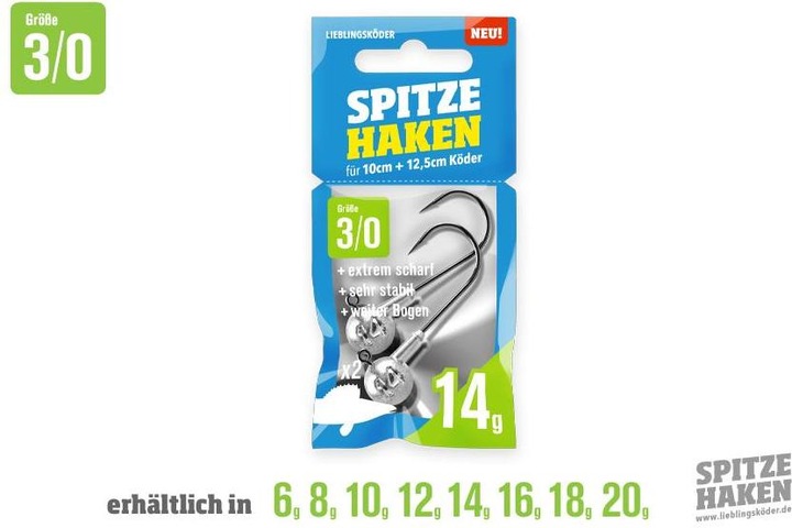 Actual product image Lieblingsköder Lace hook 2 pcs. Gr.30