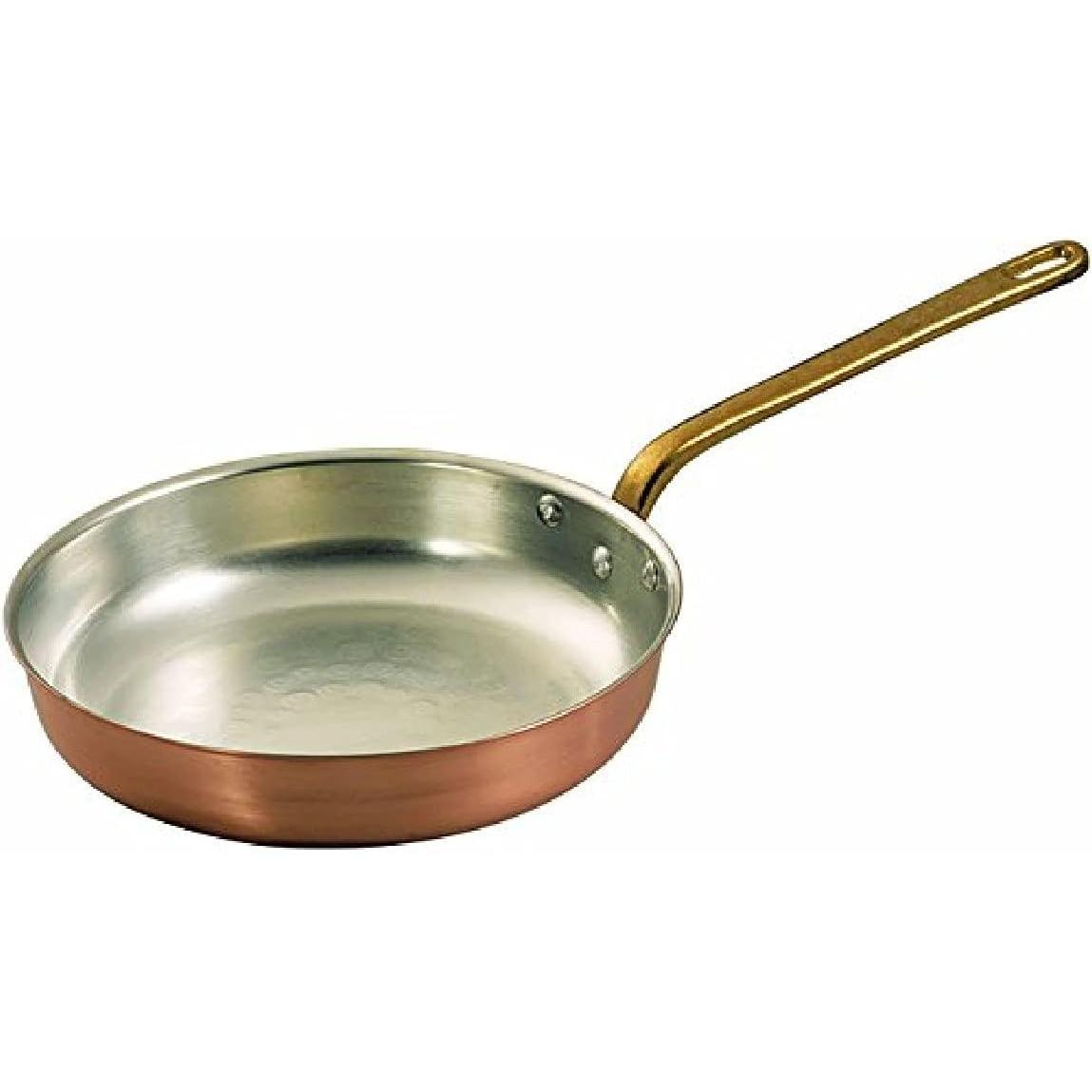 Rame Generic Padelle Stagnato 1 Manico Senza Coperchio, Padella + Pentola,