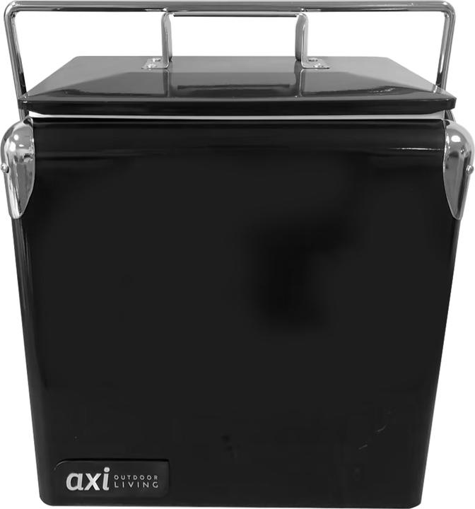 Produktbild Axi Retro Getränkekühler Mini Schwarz (13 l)
