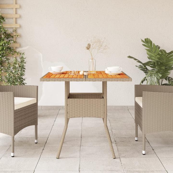 Produktbild vidaXL Gartentisch (80 x 80 x 75 cm)