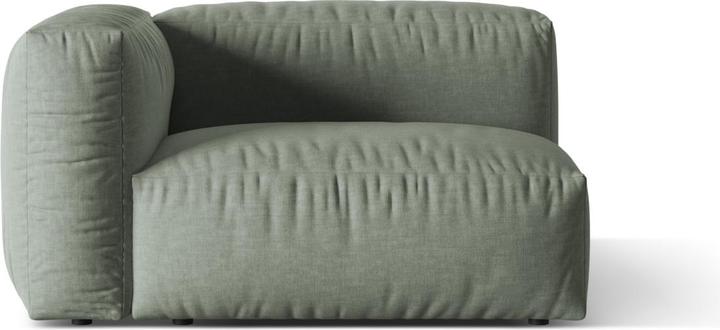 Image du produit Micadoni Chauffeuse Gauche, "Martina", 1 Place, 121x106x75 Fabriqué en Europe (1 place, Canapé modulaire)