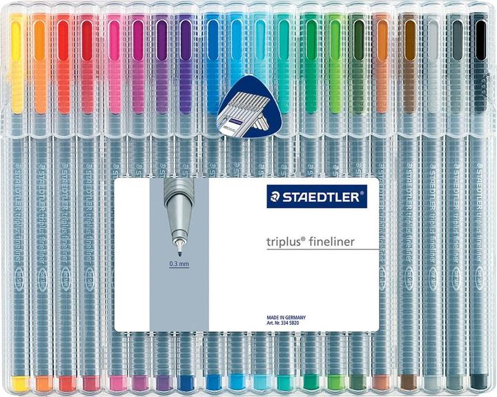 Produktbild Staedtler Feinliner Triplus sortiert (20x)
