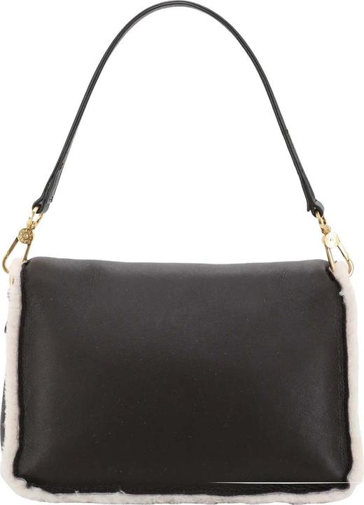 Immagine prodotto Abro Leather Shearling Reversible Shoulder Bag Temi