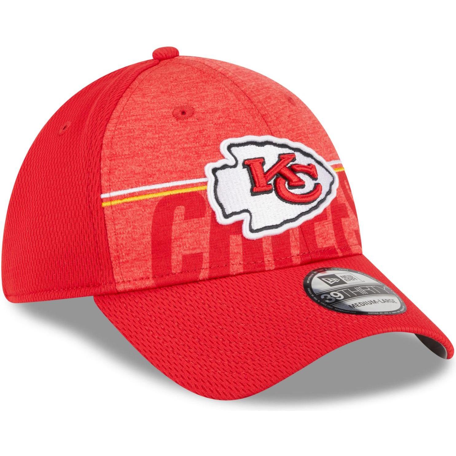 Thumbnail - New Era, Herren, Cap, 39Thirty Cap - TRAINING 2023 Kansas City Chiefs - S/, Mehrfarbig, (M)