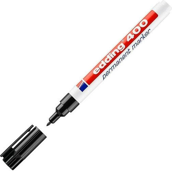 Produktbild Edding Permanent Marker 400 (Schwarz, 1 mm, 10 x)