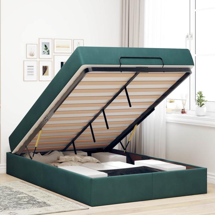 Actual product image vidaXL Modernes Bett (120 x 200 cm)