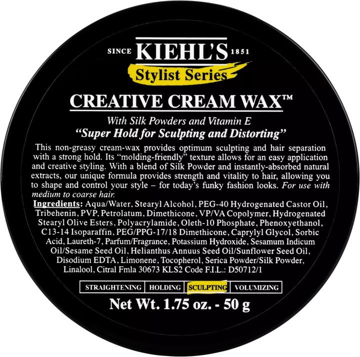 Actual product image Kiehl's Creative Cream Wax Hair Wax (Hair cream, 50 g)