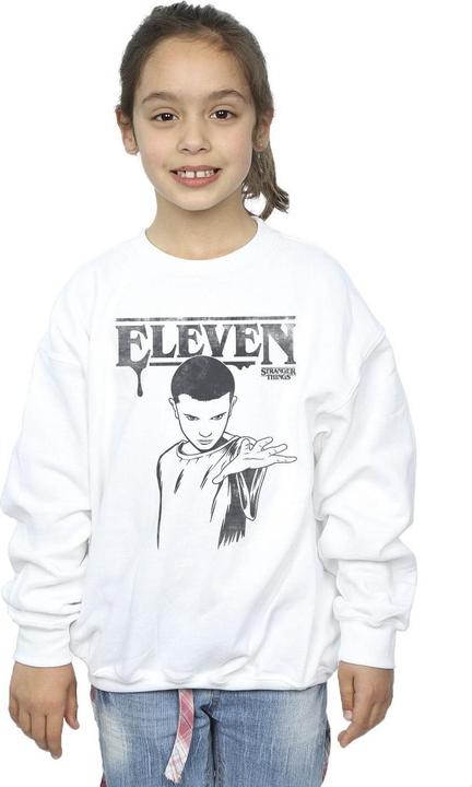 Produktbild Netflix Stranger Things Dark Eleven Sweatshirt Mädchen (128)