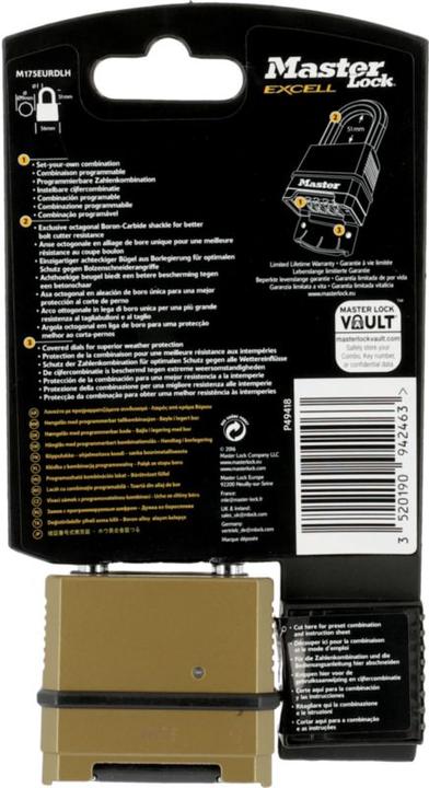 Produktbild Master Lock M175eurdlh