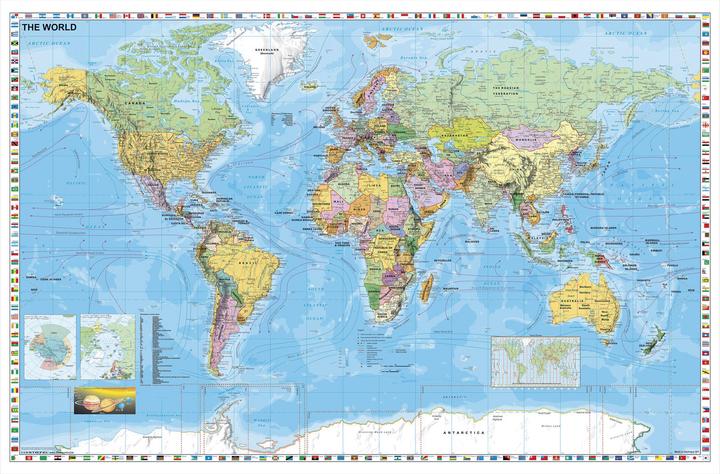 Actual product image Franken Map Board World pinnable