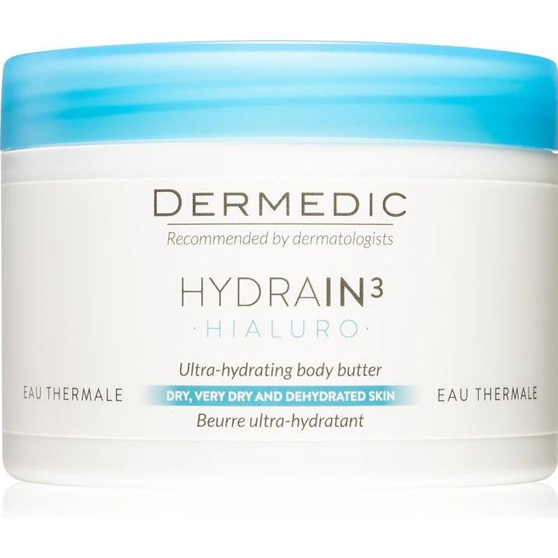Dermedic, Lozione corpo, Hydrain3 Hialuro (Burro corpo, 225 ml)