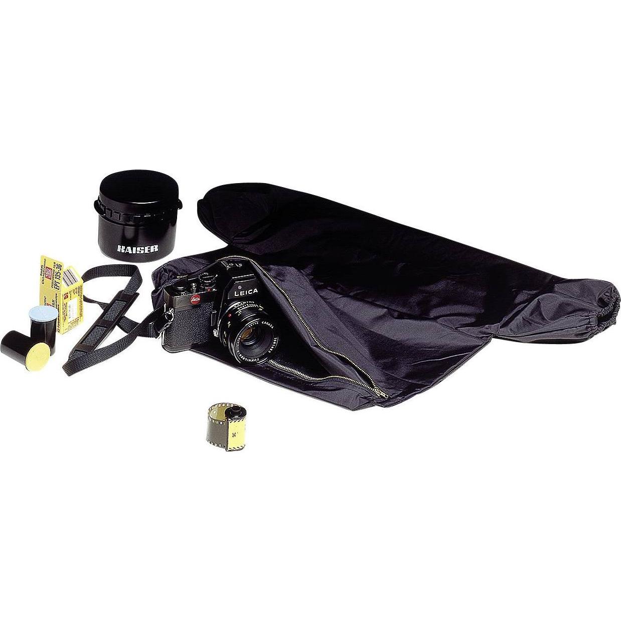 Kaiser Fototechnik Wechselsack (Kamera Beutel), Kameratasche, Schwarz
