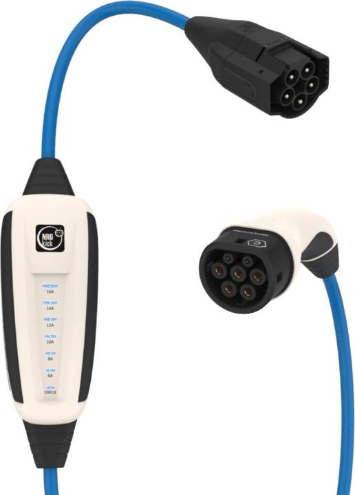 Image du produit NRGkick 16A Pure 7,5m 17701000 mobile Ladestation (Type 2, 11 kW, 16 A)