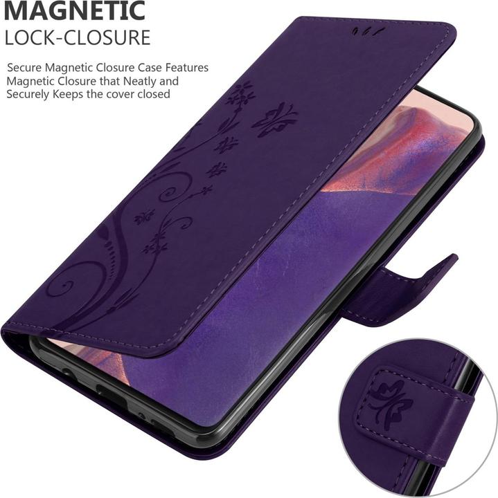 Image du produit Cadorabo Flower Book Housse pour Samsung Galaxy NOTE 20 (Samsung Galaxy Note 20)
