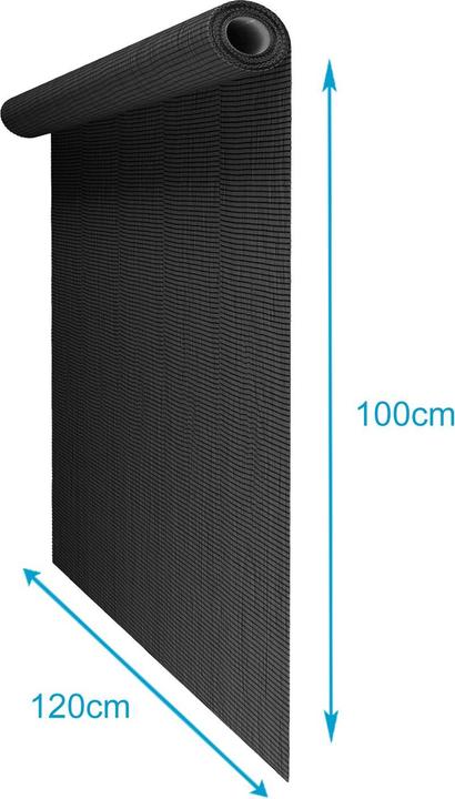 Actual product image Intirilife Fly Net in Black Width 120cm (120 x 100 cm)