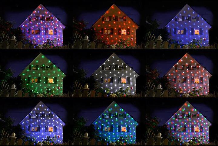 Actual product image Lunartec LED ball lamp with snowfall effect and timer (LED)