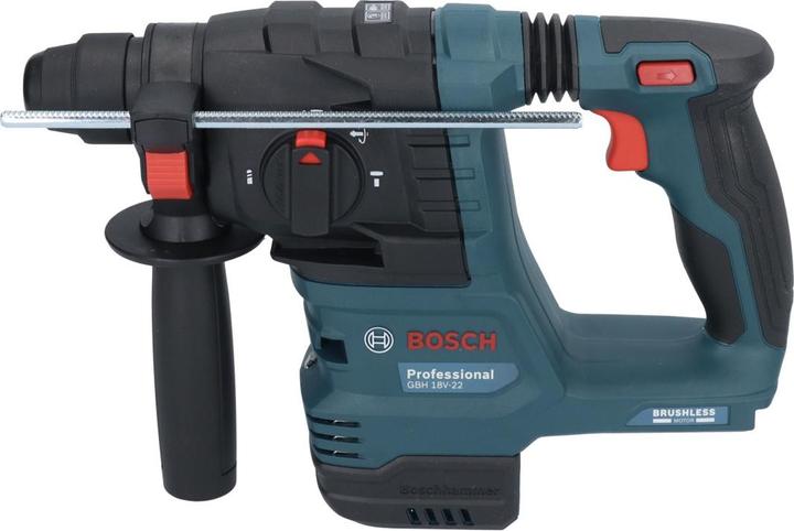 Produktbild Bosch Professional GBH 18V-22 Professional Akku Bohrhammer 18 V 1,9 J SDS Plus Brushless + 2x Akku 5,0 Ah +