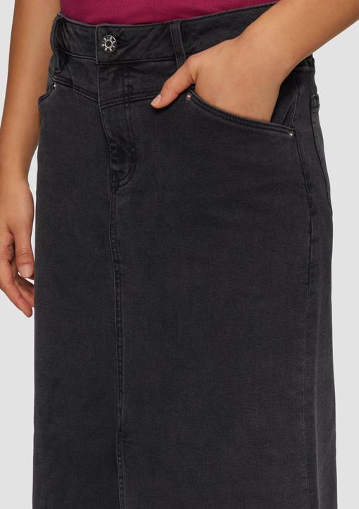 Produktbild S.Oliver Rock Jeansrock mit Sattelbund (40)
