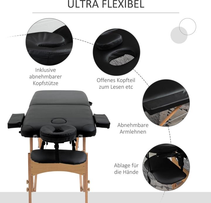 Actual product image Homcom Massage table