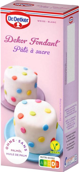 Dr. Oetker Rollfondant weiss (250 g)