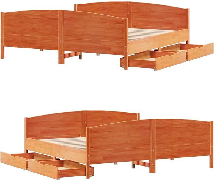 Image du produit vidaXL Bettgestell (200 x 200 cm)