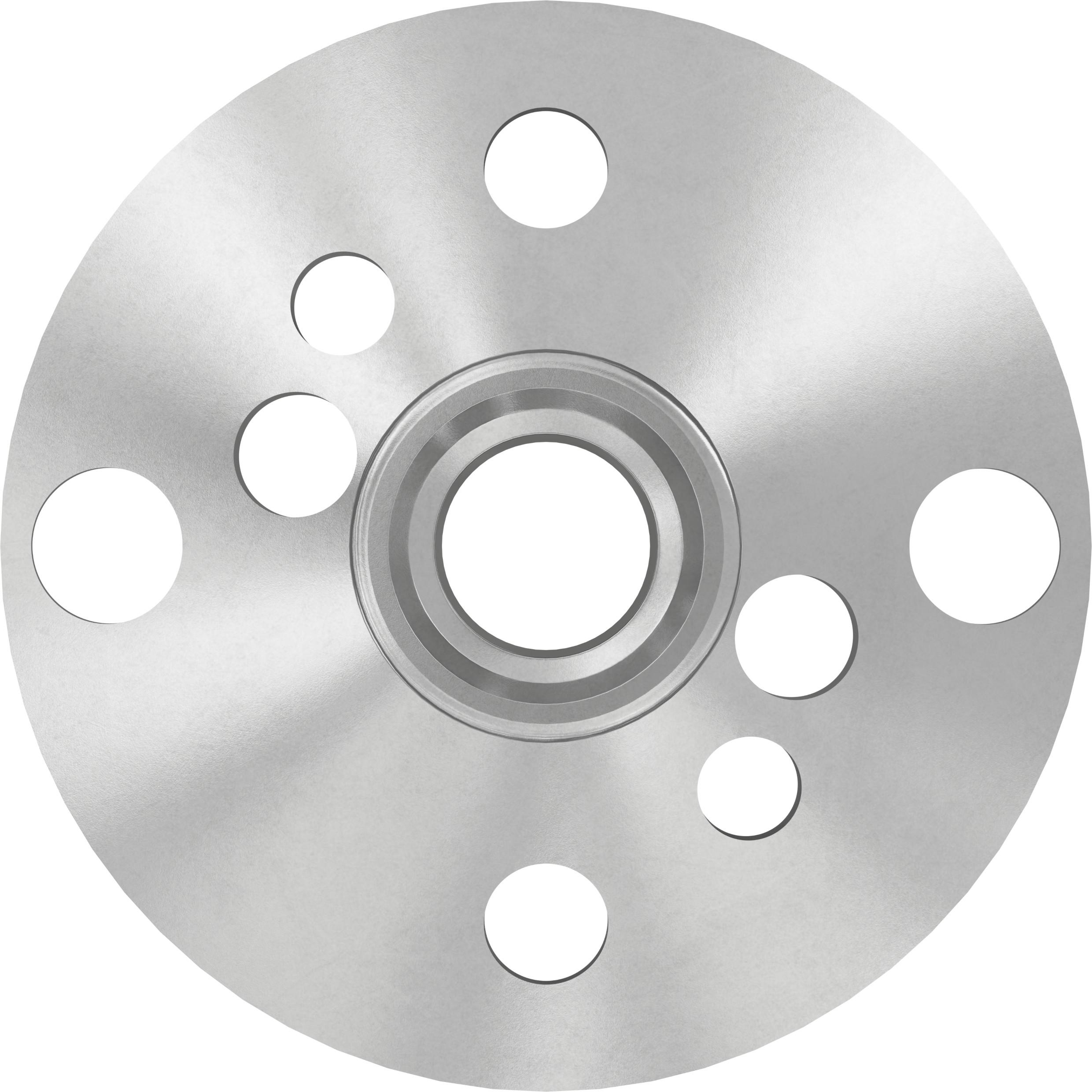 Bosch Professional Zubehör, Schleifmittel, PRO Backing Pad Round Nut, M10, 100 mm
