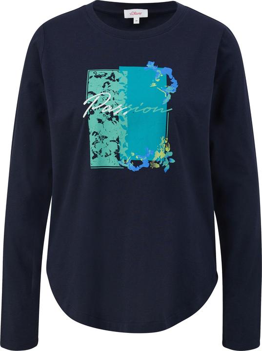 Produktbild s.Oliver T-Shirt Longsleeve mit Frontprint (42)