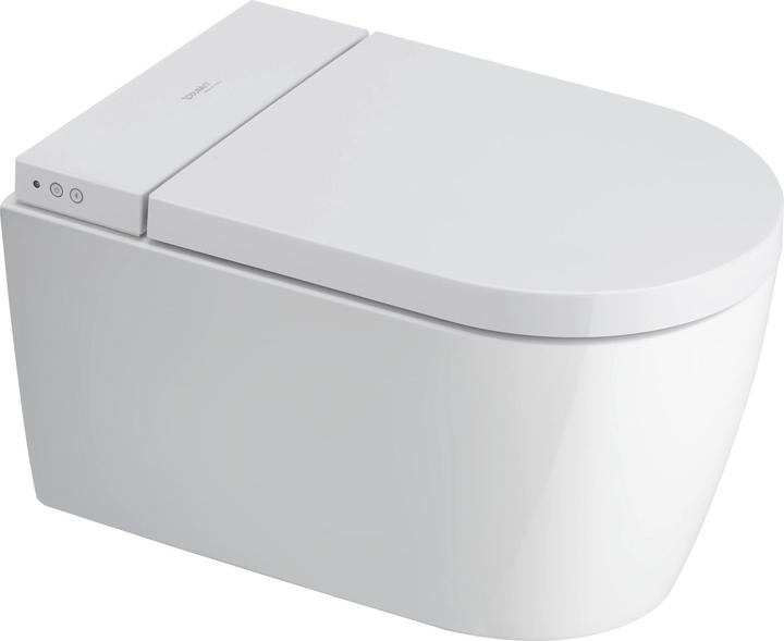 Duravit Shower toilet set Starck f Lite low-level WC without splash rim white 650001012004310