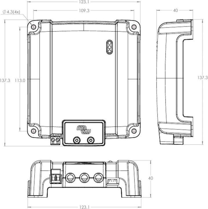 Image du produit Victron Energy Orion XS 12/12-50A Marine DC-DC acculader